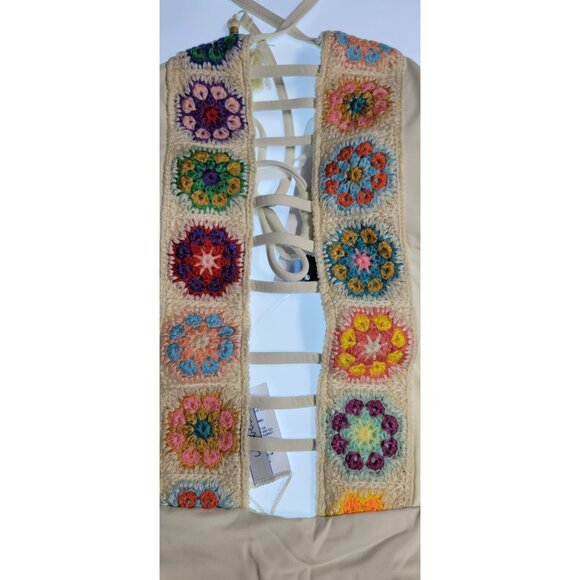 ISABELA ROSE ONE PIECE SWIMSUIT WOMENS COLOR BEIGE SIZE SMALL - Picture 4 of 9